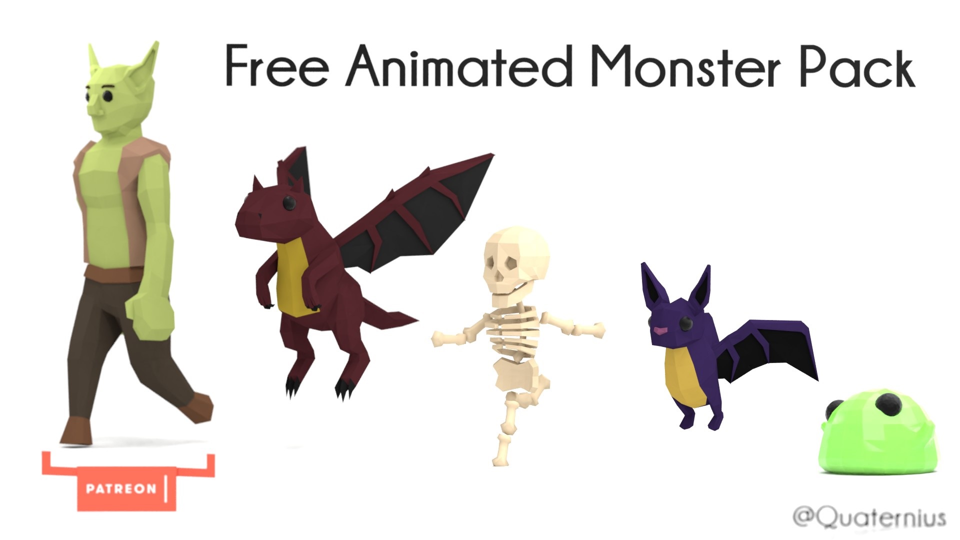 Animated Monster Pack preview