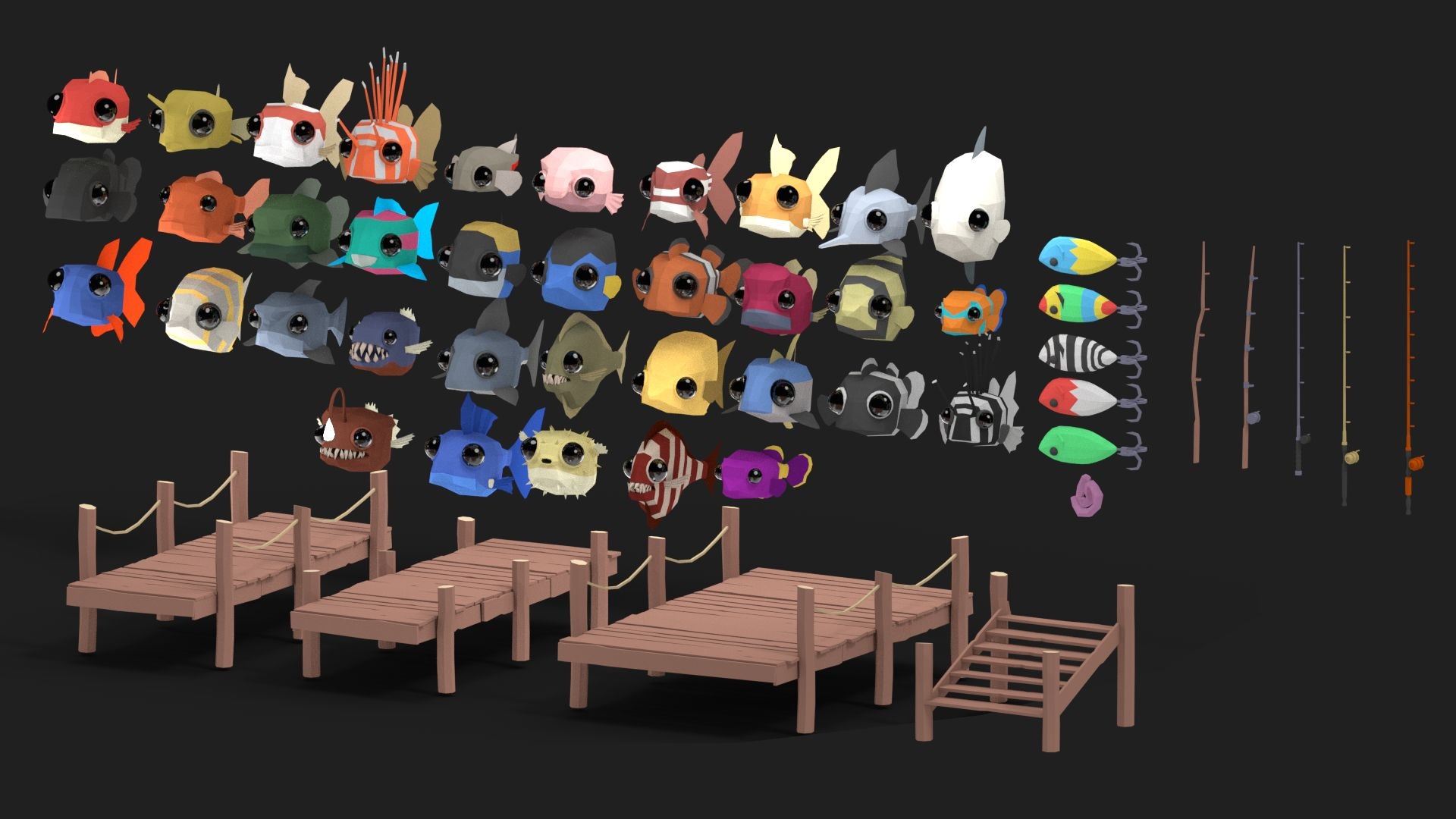 Animated Cute Fish Pack preview