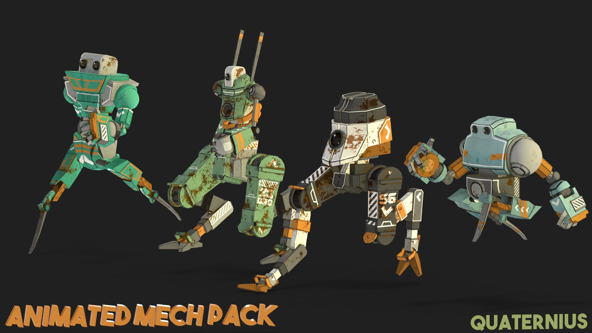 Animated Mech Pack preview