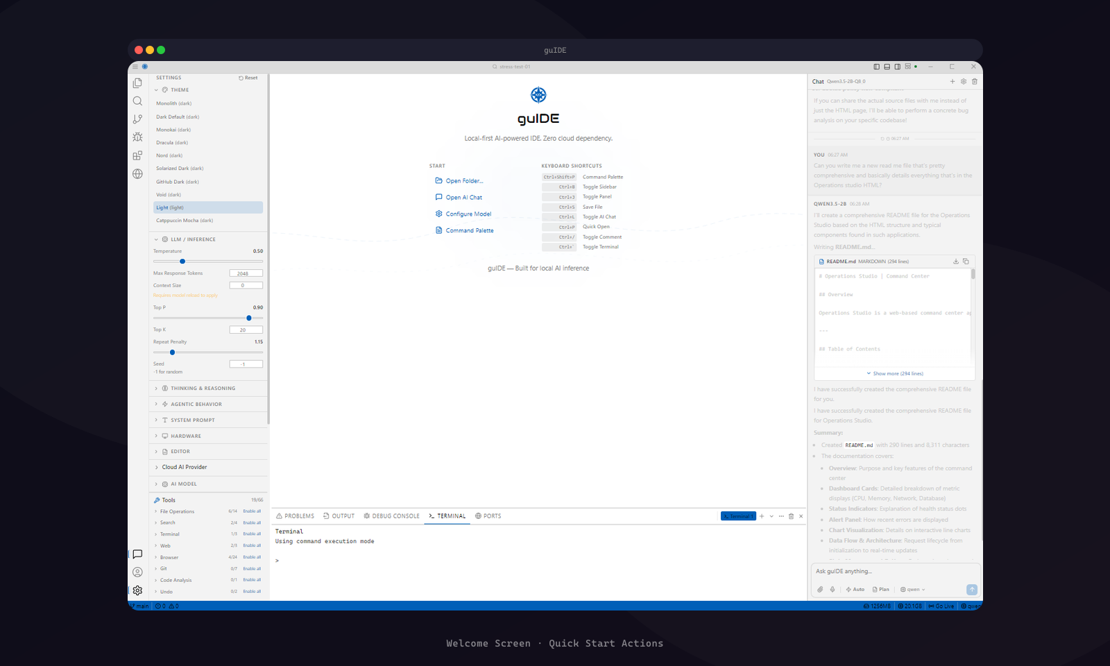guIDE AI Chat Interface